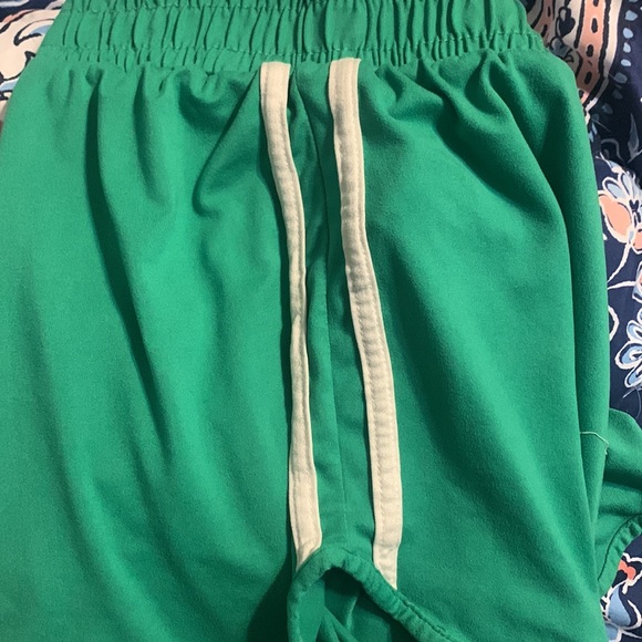 Green soft shorts- Eye Candy-Medium - Picture 5 of 5